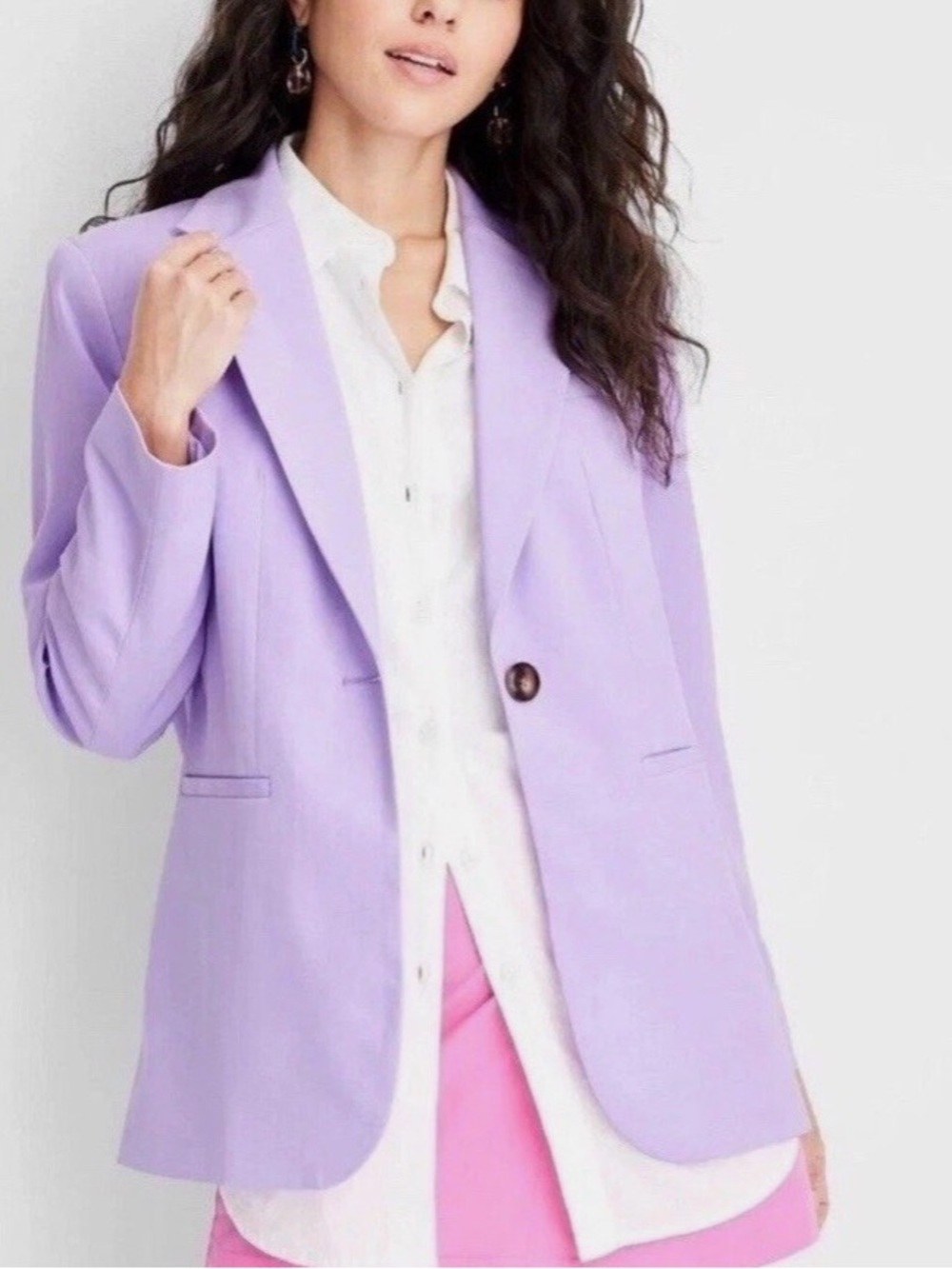 Future Collective Blazer - Women’s Single-Button Jacket